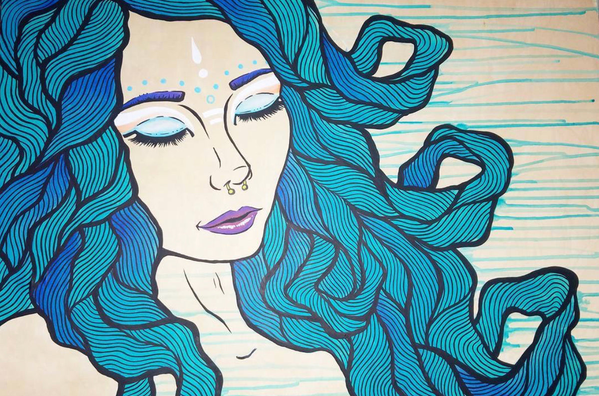 Blue Hair Don't Care -2018
