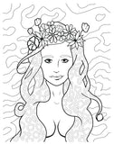 Siren Songs Coloring Book