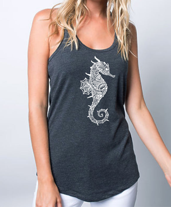 Women's Seahorse Racerback Tank (Limited Edition)